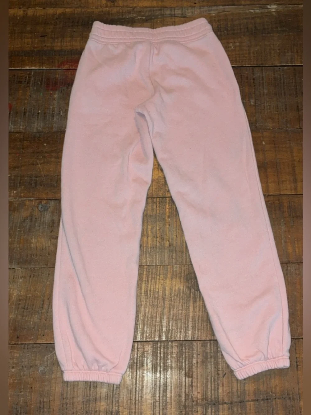 Old Navy Girls Pink Logo Soft Fleece Jogger Sweatpants Size M 8